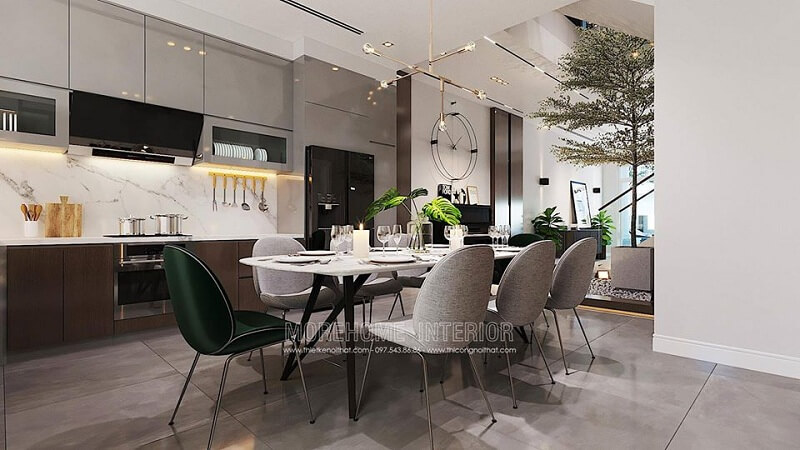 Hệ tủ bếp gỗ cao cấp mang đến vẻ đẹp sang trọng cho không gian sống gia chủ. Tủ bếp đẹp, sang trọng và đẳng cấp